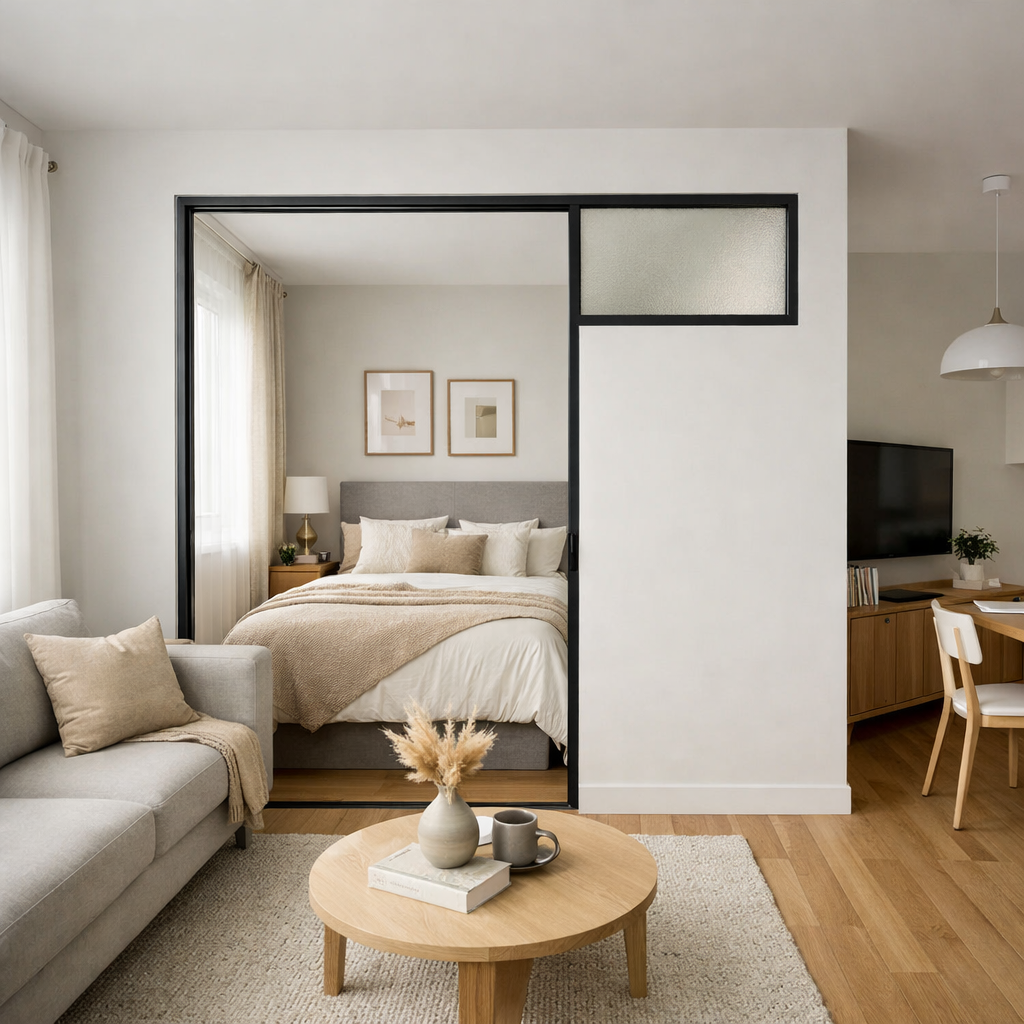 tussenwand woonkamer